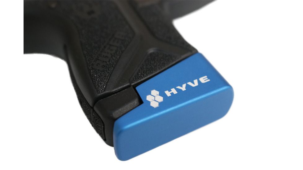 HYVE Technologies Magazine Extension Base Pad, Ruger LCP II, 1-Round, Blue LC2-E1-4
