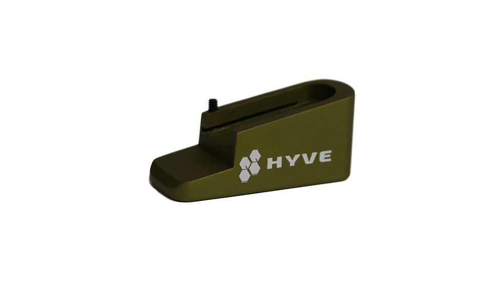 HYVE Technologies Magazine Extension Base Pad, Ruger LCP II, 1-Round, OD Green, LC2-E1-5