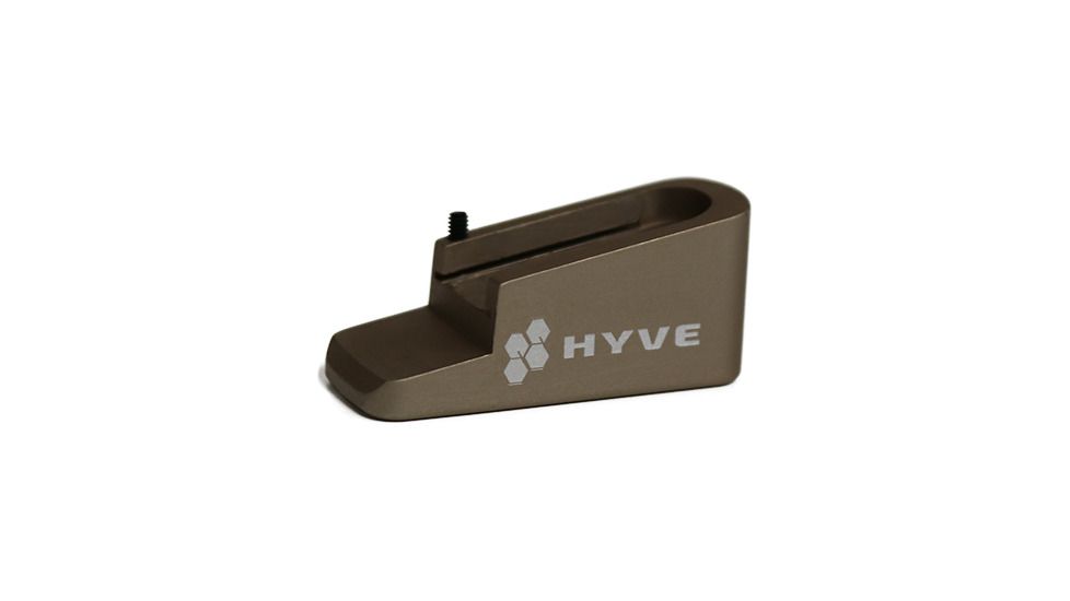 HYVE Technologies Magazine Extension Base Pad, Ruger LCP II, 1-Round, Tan, LC2-E1-6