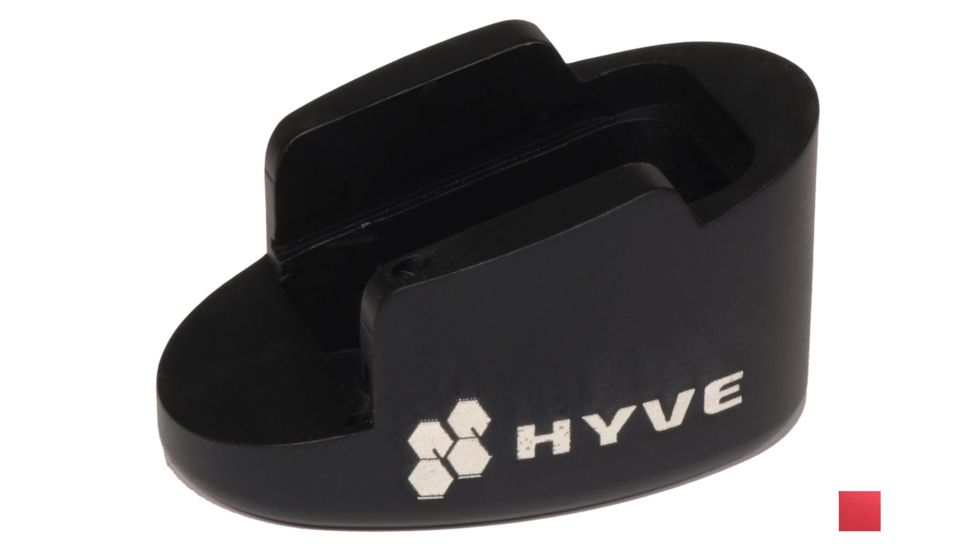 HYVE Technologies Magazine Extension Base Pad, Sig Sauer P320 Compact, 3-Round, Red, S32-E3-2