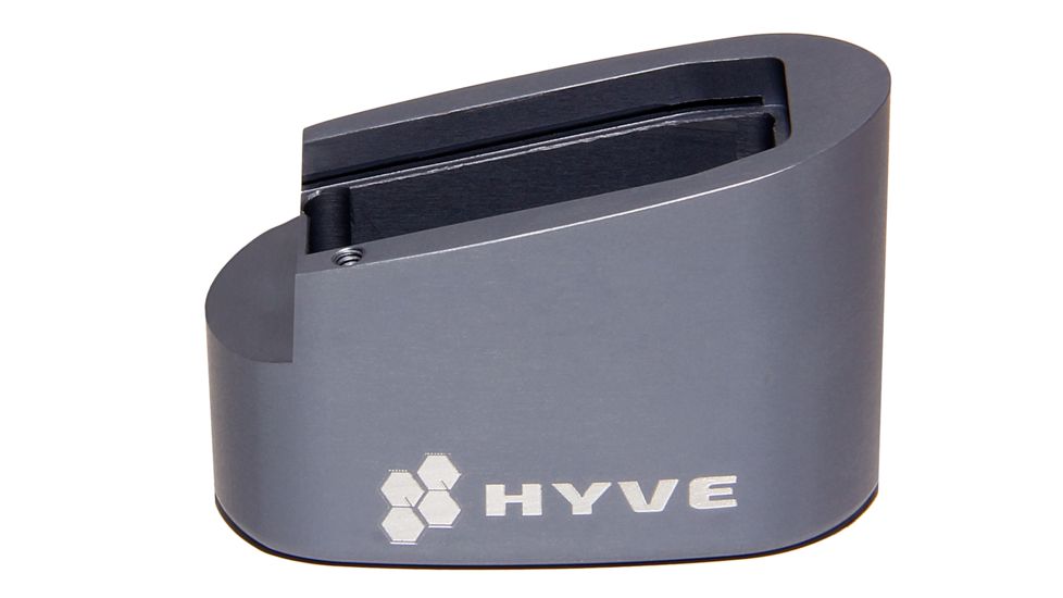 HYVE Technologies Magazine Extension Base Pad, Smith &amp; Wesson M&amp;P Shield .45, 1-Round, Gray, S45-E1-3