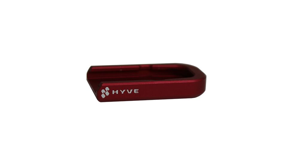 HYVE Technologies Small Magazine Base Pad, Glock 43, Red, G42-MB-2