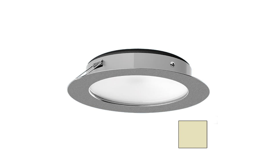 I2Systems Inc Apeiron Pro XL A526 6W LED Spring Mount Light, Warm White/Brushed Nickel Finish, A526-41CBBR
