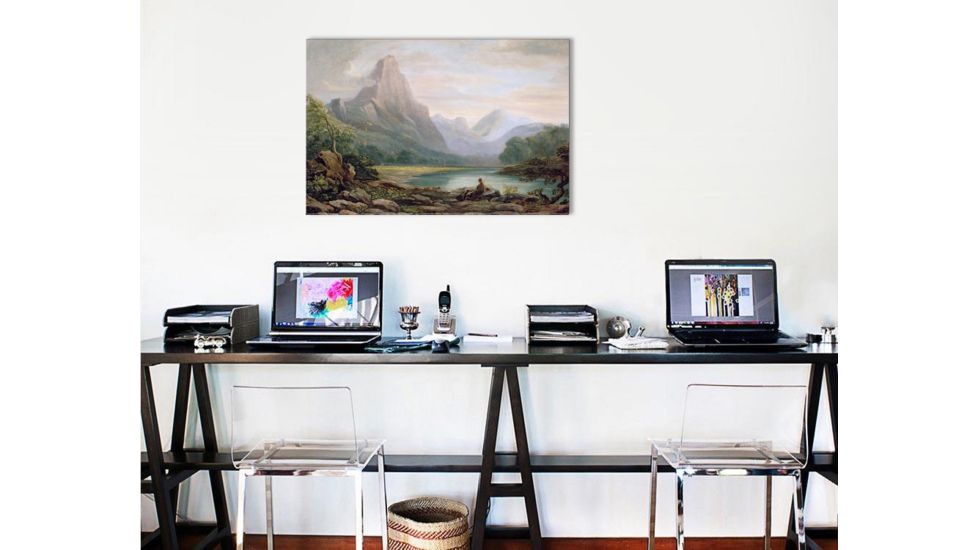 iCanvas A Welsh Valley, 1819 By John Varley Canvas Print, Multi, 26x40x0.75 BMN1388-1PC3-40x26