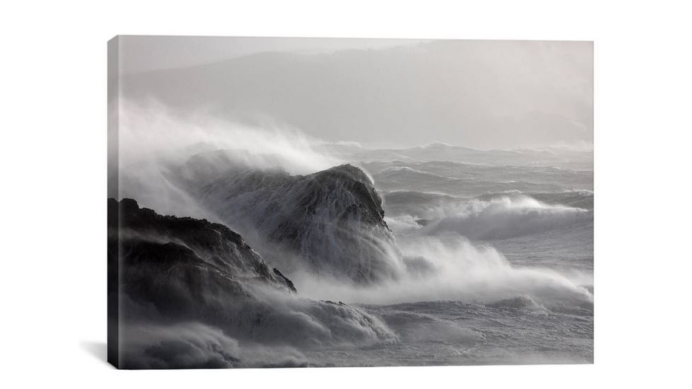 iCanvas Crashing Waves I, County Mayo, Connacht Province, Republic Of Ireland by Gareth McCormack Canvas Print, Multi, 12 x 18 GAR20-1PC3-18x12