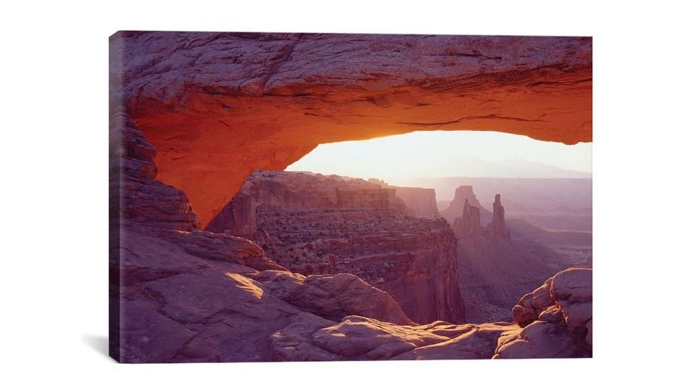 iCanvas Dawn I, Mesa Arch, Canyonlands National Park, Utah, USA by Gareth McCormack Canvas Print, Multi, 12 x 18 GAR25-1PC3-18x12