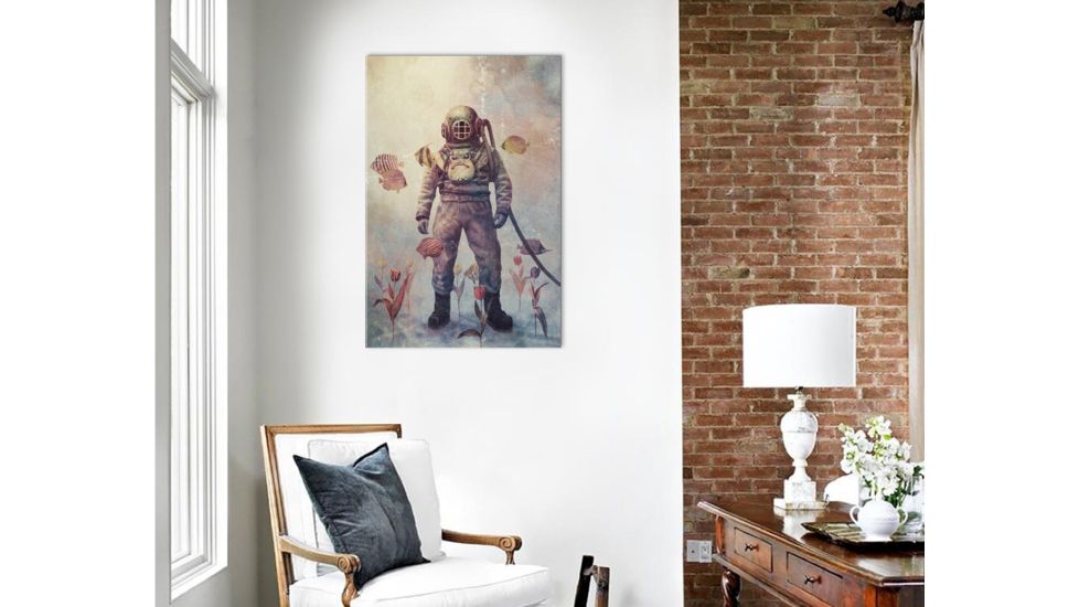 iCanvas Deep Sea Garden #2 by Terry Fan Canvas Print, Multi, 40x26x0.75 TFN43-1PC3-40x26