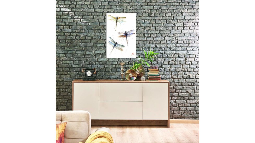 iCanvas Dragonflies by Dean Crouser Canvas Print, Multi, 26x18x0.75 DCR8-1PC3-26x18