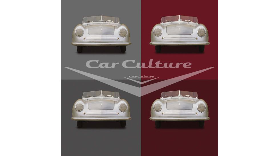 iCanvas 'Gmund Porsche' - Porsche No. 1 Type 350 by Car Culture Canvas Print, Multi, 18x18 CCU40-1PC3-18x18