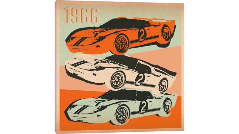 iCanvas GT 2 by 5by5 Collective Canvas Print, 18 x 18 ICA74-1PC3-18x18
