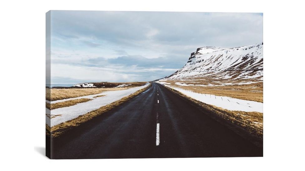 iCanvas Icelandic Roads I by Christopher Kerksieck Canvas Print, Multi, 12 x 18 CKE44-1PC3-18x12