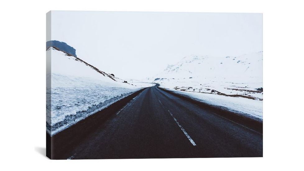 iCanvas Icelandic Roads II by Christopher Kerksieck Canvas Print, Multi, 12 x 18 CKE47-1PC3-18x12