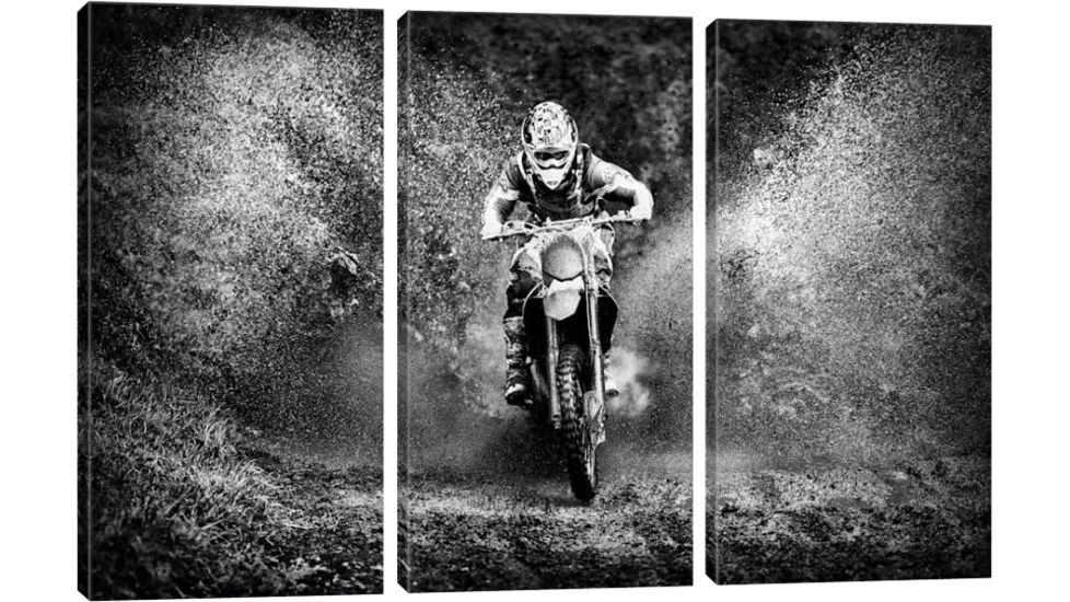 iCanvas II by Paul Gomez Sandoval Canvas Print, 40 x 60 OXM368-3PC3-60x40