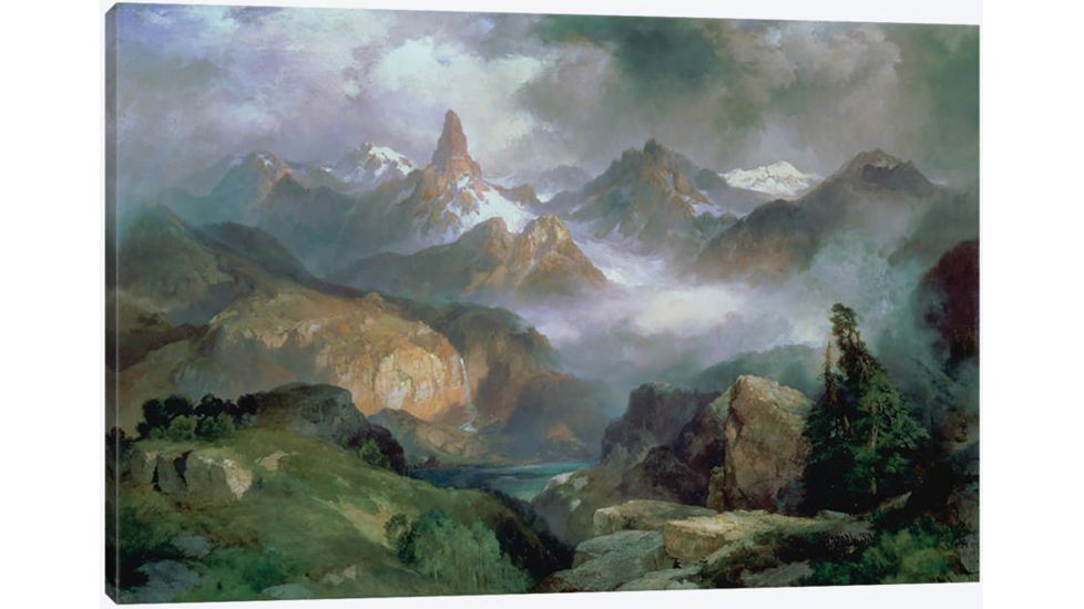 iCanvas Index Peak, Yellowstone National Park, 1914 By Thomas Moran Canvas Print, Multi, 26x40x0.75 BMN4665-1PC3-40x26