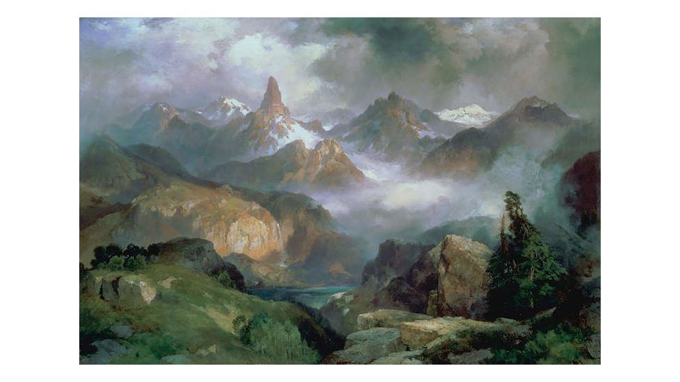iCanvas Index Peak, Yellowstone National Park, 1914 By Thomas Moran Canvas Print, Multi, 26x40x0.75 BMN4665-1PC3-40x26