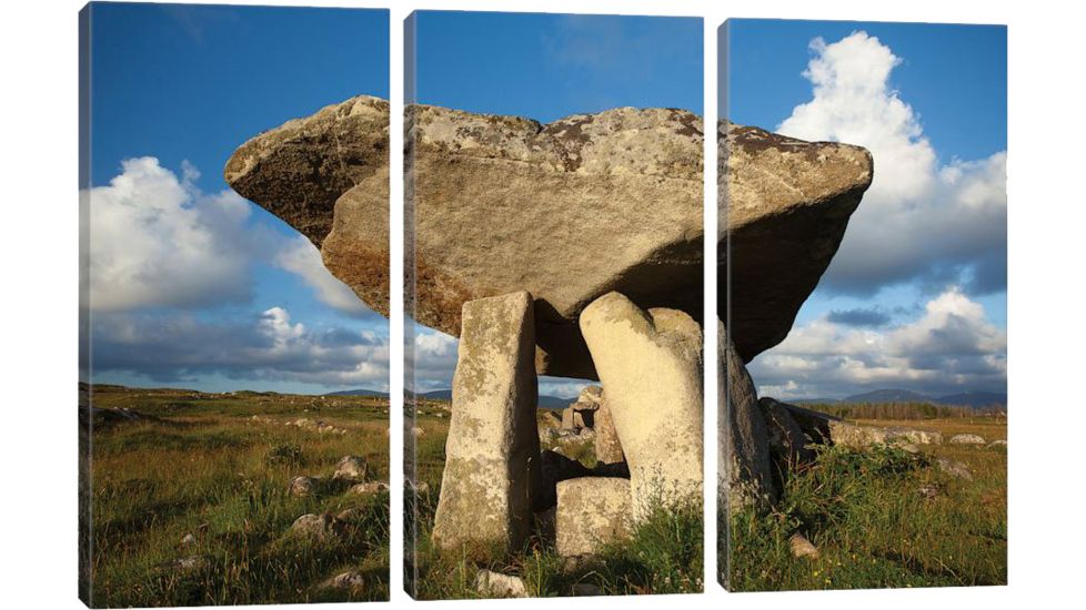iCanvas Kilcooney Dolmen I, County Donegal, Ulster Province, Republic Of Ireland by Gareth McCormack Canvas Print, Multi, 40 x 60 GAR51-3PC3-60x40