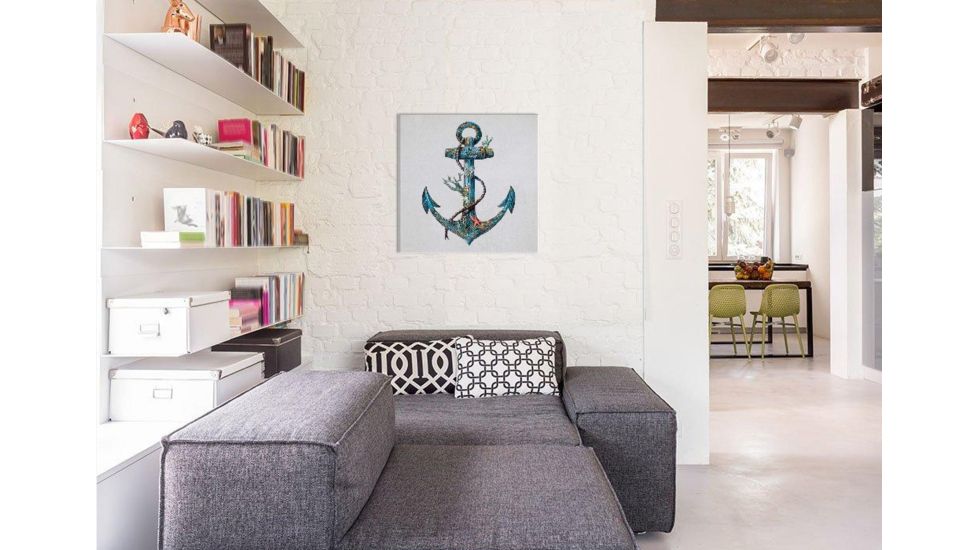 iCanvas Lost at Sea Square #1 by Terry Fan Canvas Print, Multi, 37x37x0.75 TFN126-1PC3-37x37