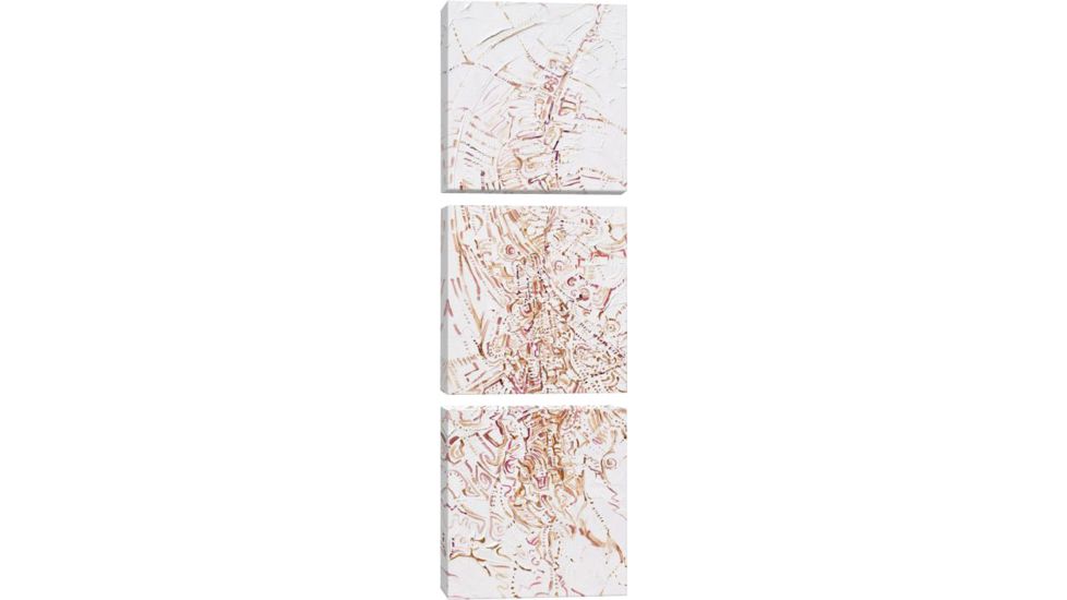 iCanvas Marks Of The Soul by Piero Manrique Canvas Print, Multi, 48 x 16 PIE31-3PC3-48x16