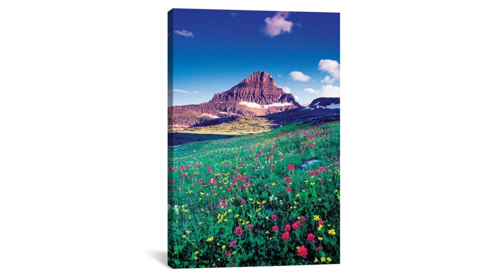 iCanvas Reynolds Mountain, Lewis Range, Rocky Mountains, Glacier National Park, Montana, USA by Gareth McCormack Canvas Print, Multi, 18 x 12 GAR76-1PC3-18x12