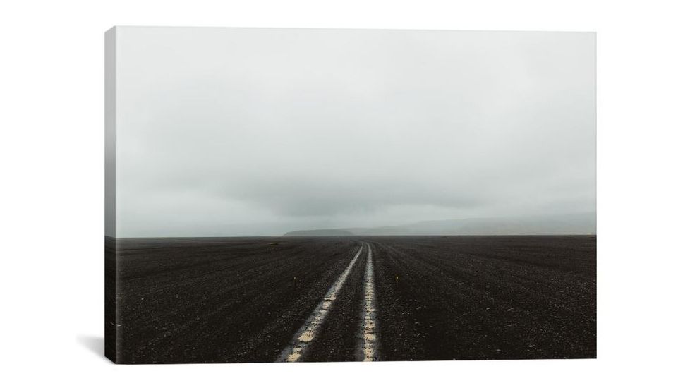 iCanvas Road To The Bomber Plane by Christopher Kerksieck Canvas Print, Multi, 12 x 18 CKE43-1PC3-18x12