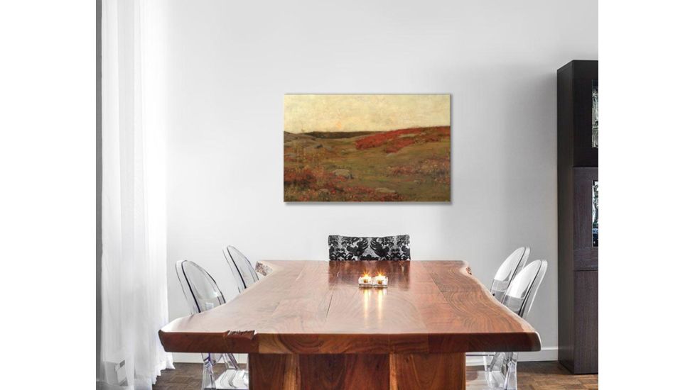 iCanvas Sunrise, Autumn, c.1885 by Childe Hassam Canvas Print, Multi, 26x40x0.75 BMN2144-1PC3-40x26