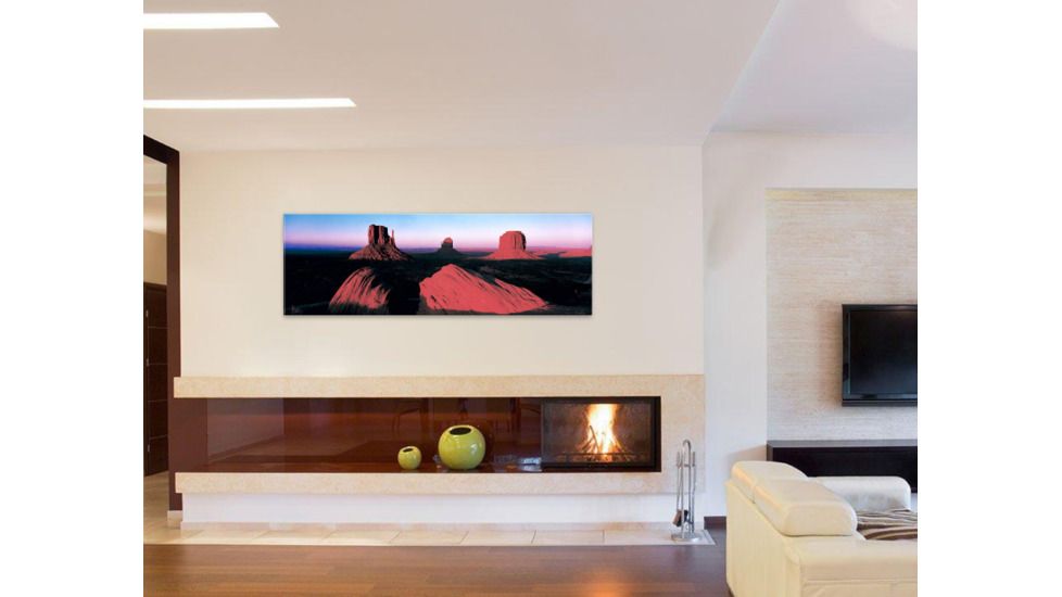 iCanvas Sunset At Monument Valley Tribal Park, Utah, USA, Multi, 60x20x0.75 PIM142-1PC3-60x20