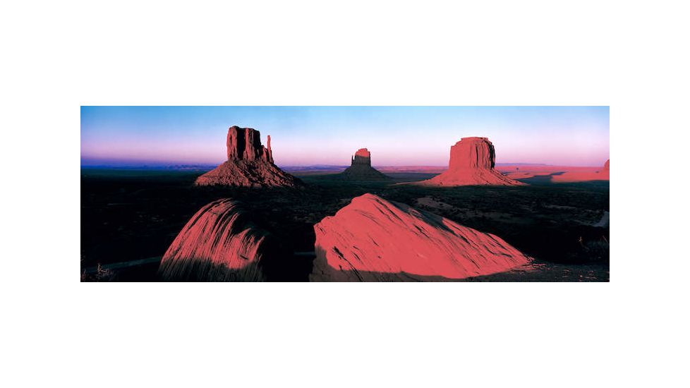 iCanvas Sunset At Monument Valley Tribal Park, Utah, USA, Multi, 60x20x0.75 PIM142-1PC3-60x20