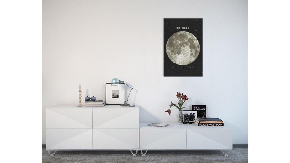 iCanvas The Moon Landscape by Terry Fan Canvas Print, Multi, 40x26x0.75 TFN205-1PC3-40x26