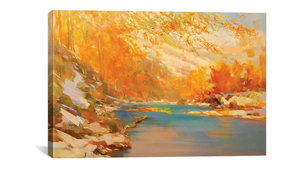 iCanvas The Sudden Cold by Yuri Pysar Canvas Print, Multi, 18x26x0.75 YPR195-1PC3-26x18