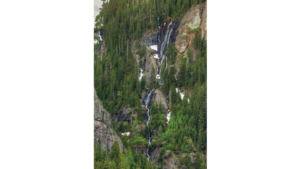 iCanvas Waterfalls And Green Trees by William Sherrell Canvas Print, Multi, 18x12 SHL231-1PC3-18x12