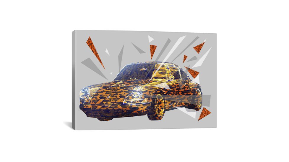 iCanvas Street Cheetah by Ginger Canvas Print, Multi, 26x18x0.75 ICA977-1PC3-26x18