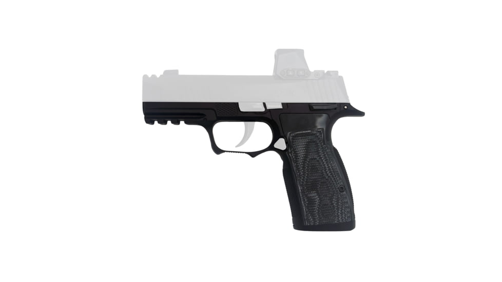 Icarus Precision A.C.E. AXG SIG Sauer P365 X-Macro Pistol Grip Module w/ Manual Safety, Black, 365_AXG_MACRO_SFT_BLK_HGBL