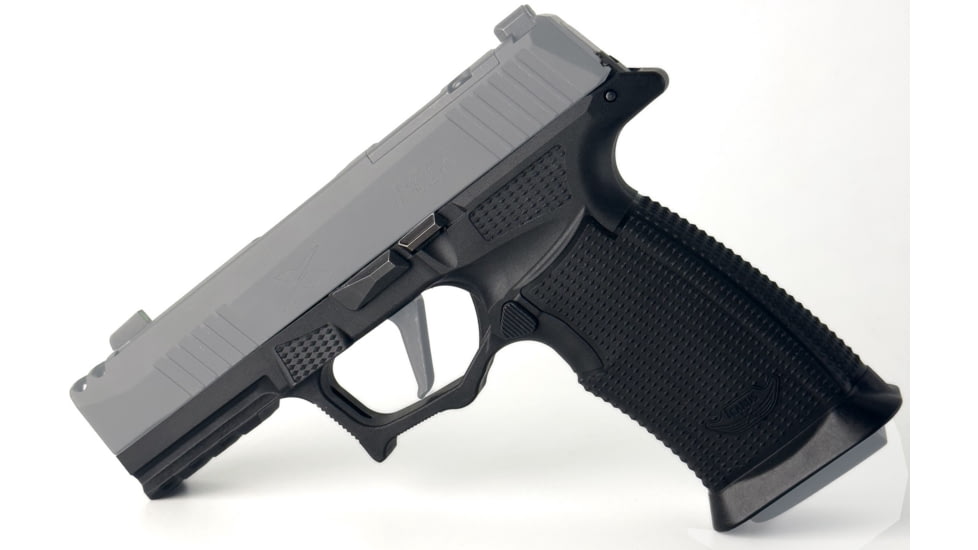 Icarus Precision Air Polymer X MACRO Grip Module, Thumb Ledge, Ambidextrous, Black, IP244342