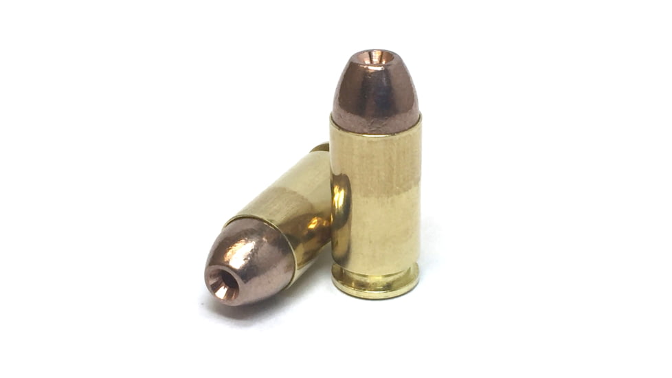 ICC Ammo .40 S&amp;W 125 Grain Frangible Hollow Point Brass Pistol Ammo, 20 Rounds, 040-125XHP20