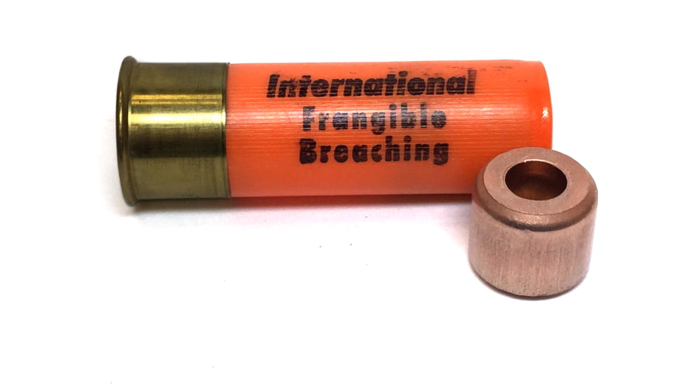 ICC Ammo Gold Elite 1550 FPS 12 gauge 325 Grain Frangible Slug Plastic Pistol Ammunition, 5 Rounds, 012-325BRE-B