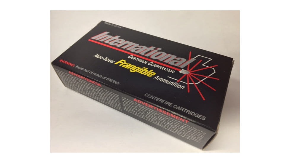 ICC Ammo Gold Elite .308 WIN 140 Grain Frangible JOTM Brass Pistol Ammunition, 20 Rounds, 308-140JOT-B