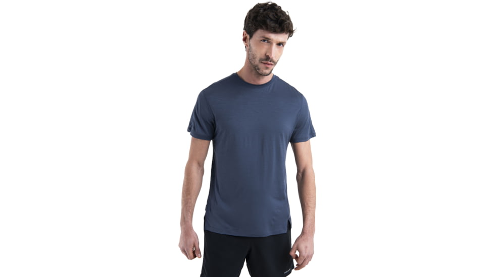 Icebreaker 150 MerinoFine Ace SS T-Shirt - Mens, Graphite, 2XL, IB0A56X8884XXL