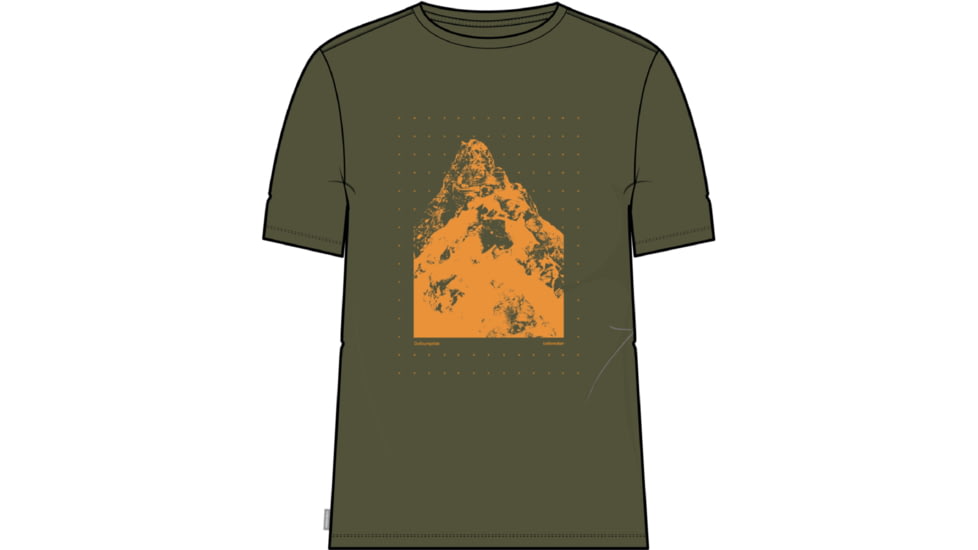 Icebreaker 150 Tech Lite II Short Sleeve Peak Grid T-Shirt - Men's, Loden, Extra Large, IB0A56RB069XL