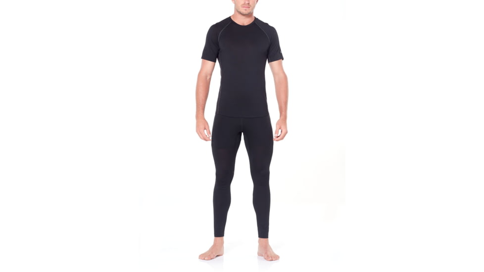 Icebreaker 150 Zone Leggings, Black/Mineral, Extra Large, 104334-001-XL