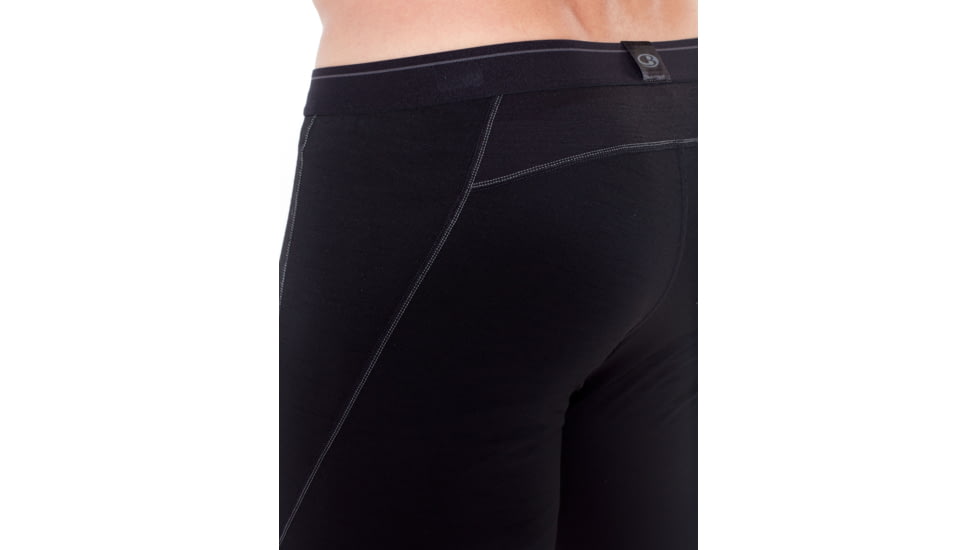 Icebreaker 150 Zone Leggings, Black/Mineral, Extra Large, 104334-001-XL