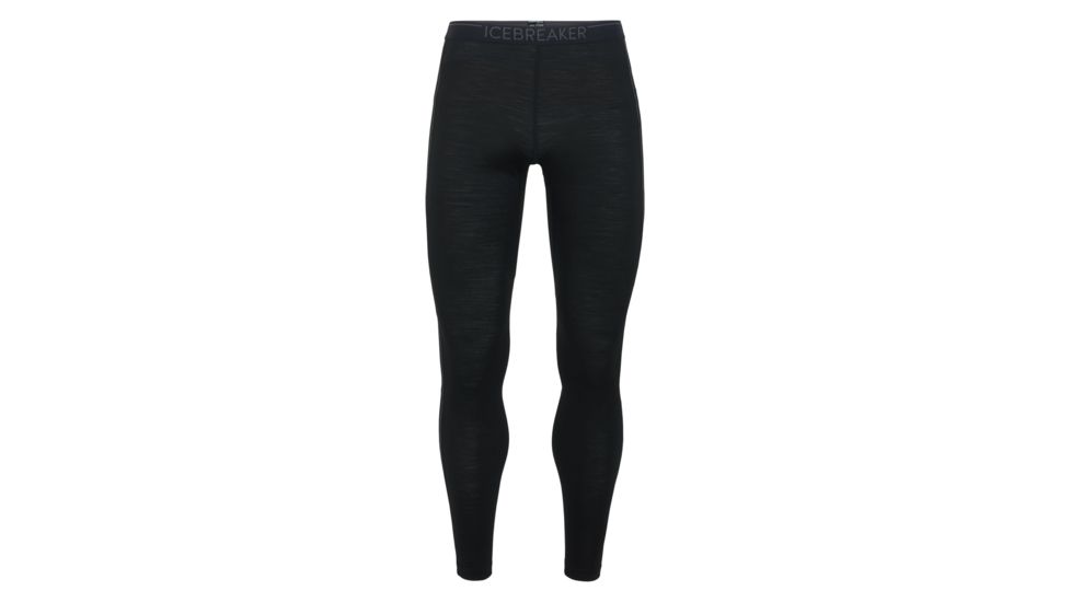 Icebreaker 150 Zone Leggings, Black/Mineral, Extra Large, 104334-001-XL