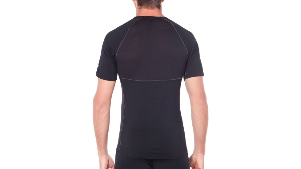 Icebreaker 150 Zone SS Crewe, Black/Mineral, 2XL, 104346-001-XXL