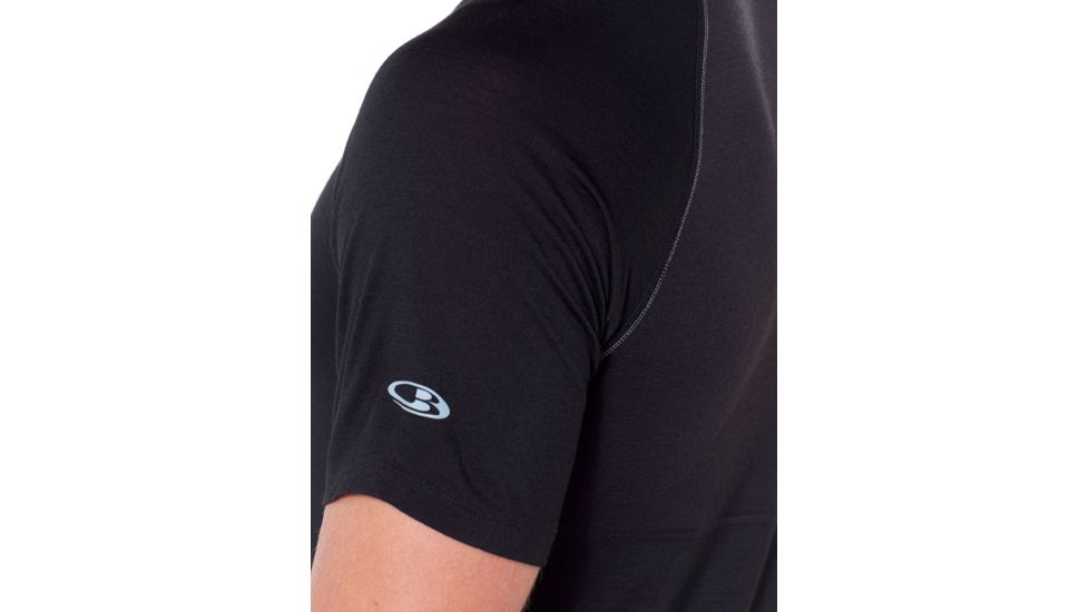 Icebreaker 150 Zone SS Crewe, Black/Mineral, 2XL, 104346-001-XXL