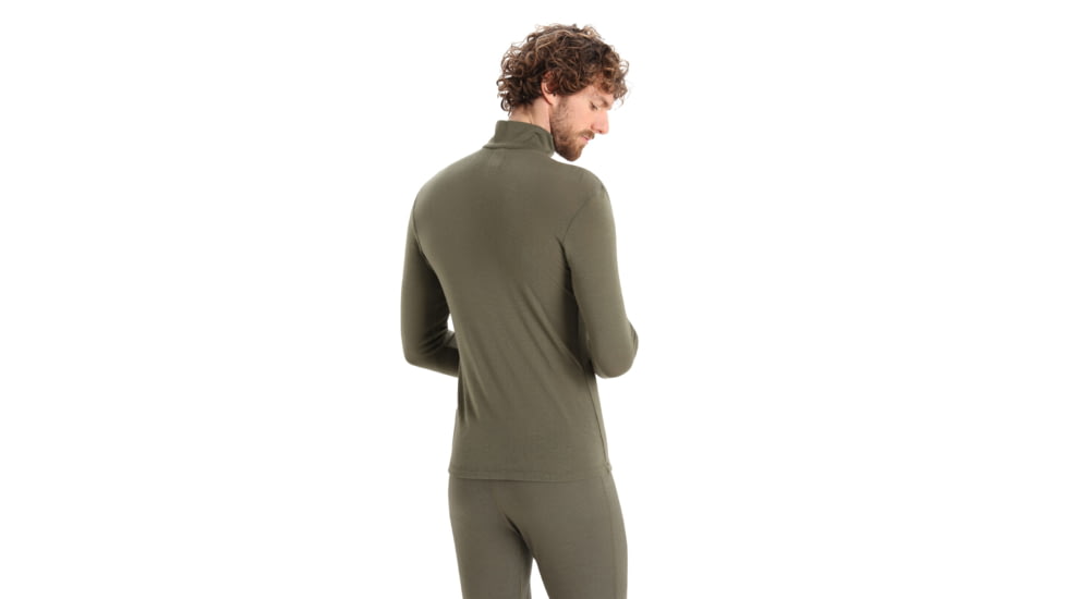 Icebreaker 175 Everyday Long Sleeve Half Zip Thermal Top - Mens, Loden, Large, IB104484069L