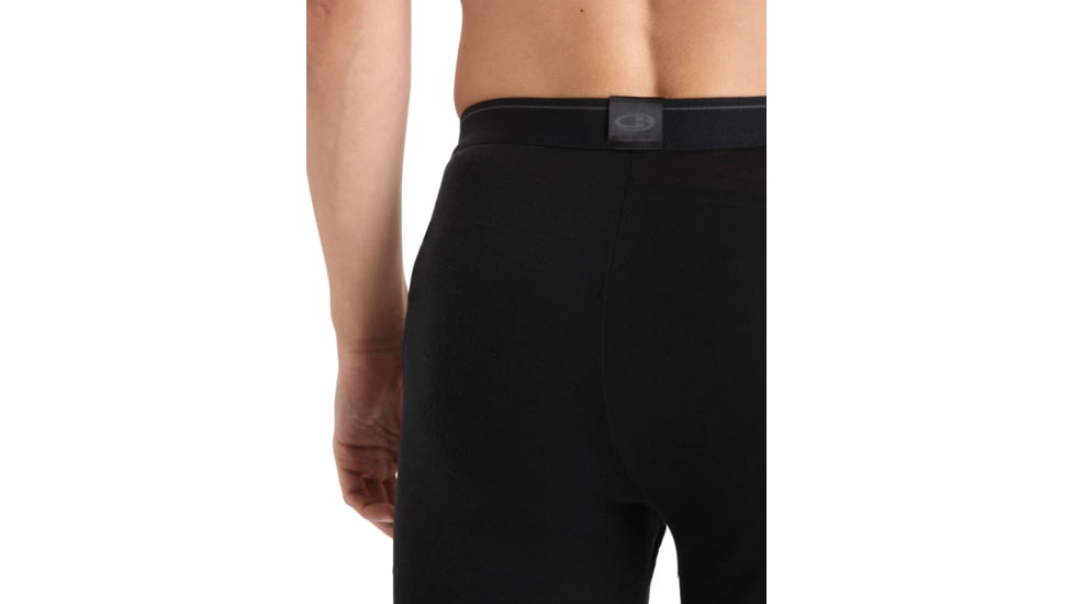 Icebreaker 175 Everyday Thermal Leggings w/ Fly - Mens, Black, Small, IB104510001S