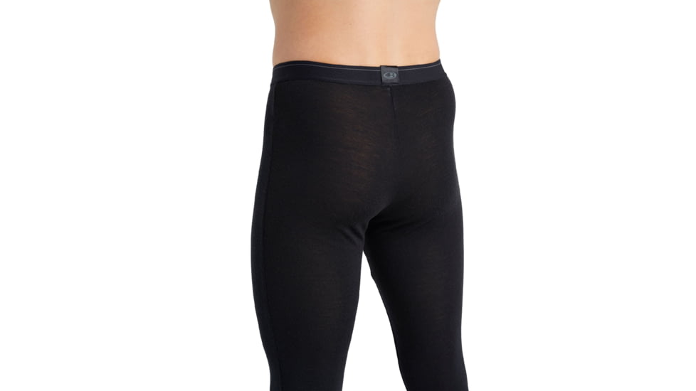 Icebreaker 175 Everyday Thermal Leggings w/ Fly - Mens, Black, Small, IB104510001S