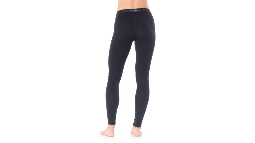 Icebreaker 200 Zone Leggings, Black/Mineral, Extra Small, 104427-001-XS
