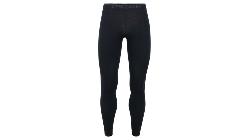Icebreaker 200 Zone Leggings, Black/Mineral, 2XL, 104358-001-XXL