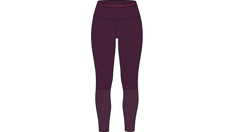 Icebreaker 200 ZoneKnit Thermal Leggings - Women's, Nightshade, Large, IB0A56HE853L