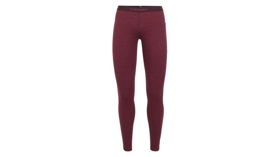 Icebreaker 250 Vertex Leggings Mountain Dash - Womens, Prism/Velvet, Small, 104496-602-S